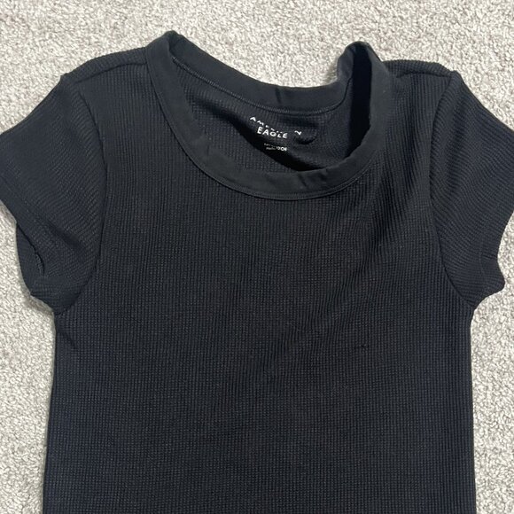 American Eagle Waffle Baby Tee - Picture 4 of 4